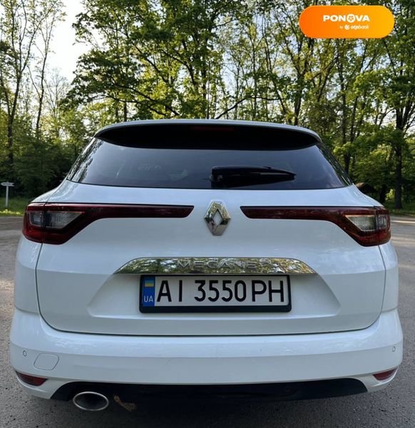 Renault Megane, 2017, Дизель, 1.5 л., 260 тыс. км, Универсал, Белый, Фастів Cars-Pr-68716 фото