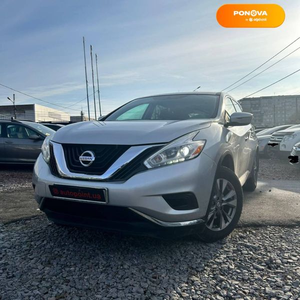 Nissan Murano, 2017, Бензин, 3.5 л., 89 тис. км, Позашляховик / Кросовер, Сірий, Суми 15624 фото