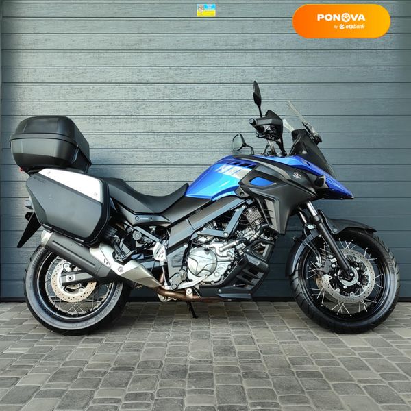 Suzuki V-Strom 650, 2020, Бензин, 650 см³, 22 тис. км, Мотоцикл Туризм, Синій, Біла Церква moto-109122 фото