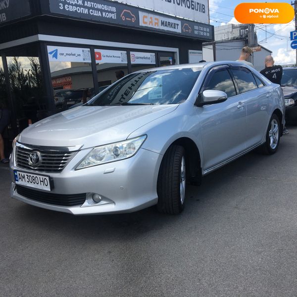 Toyota Camry, 2012, Бензин/Газ, 2.5 л., 217 тыс. км, Седан, Серый, Житомир 110577 фото