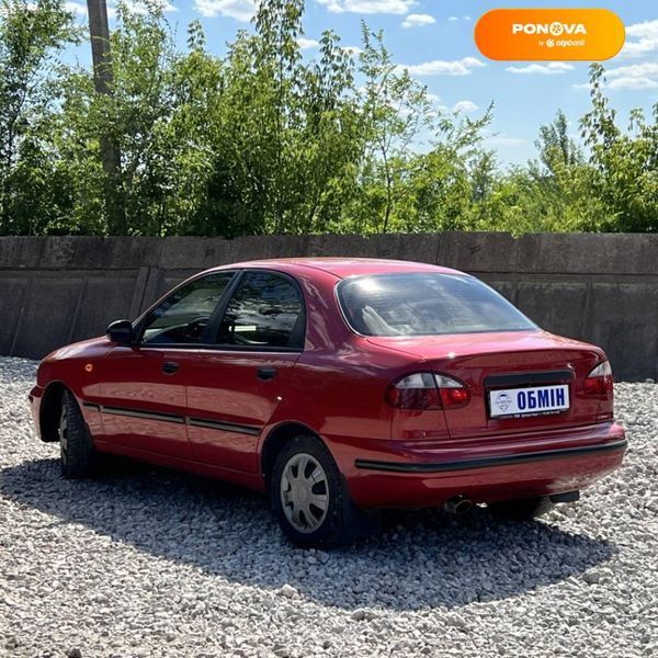 Daewoo Lanos, 2008, Газ пропан-бутан / Бензин, 1.5 л., 223 тыс. км, Седан, Красный, Кривой Рог 103780 фото