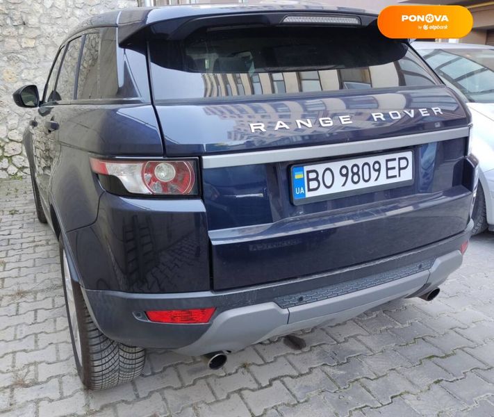 Land Rover Range Rover Evoque, 2014, Бензин, 2 л., 153 тис. км, Позашляховик / Кросовер, Синій, Тернопіль Cars-Pr-67785 фото