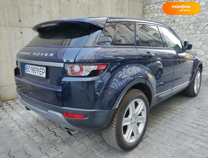 Land Rover Range Rover Evoque, 2014, Бензин, 2 л., 153 тыс. км, Внедорожник / Кроссовер, Синий, Тернополь Cars-Pr-67785 фото