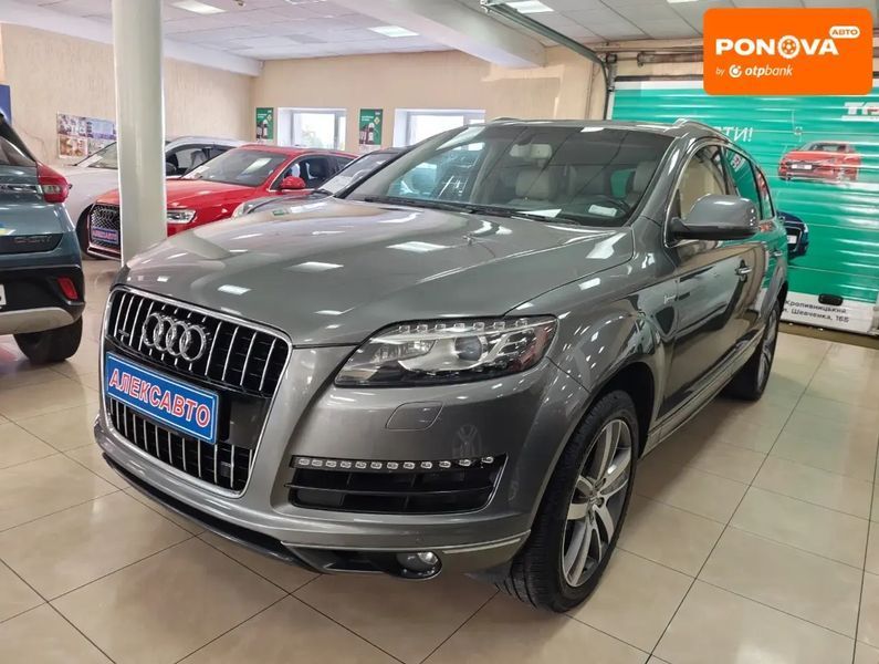Audi Q7, 2015 г., Бензин, 161 тыс. км, Внедорожник / Кроссовер, Серый, Кропивницкий (Кировоград) AT-10418683 фото