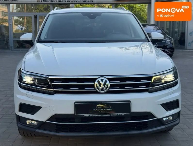 Volkswagen Tiguan, 2018 р., Дизель, 118 тис. км, Позашляховик / Кросовер, Білий, Дніпро (Дніпропетровськ) AT-10418165 фото