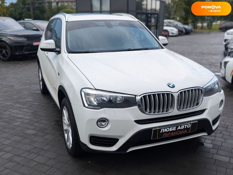 BMW X3, 2016, Бензин, 2 л., 175 тыс. км, Внедорожник / Кроссовер, Белый, Львов 110569 фото