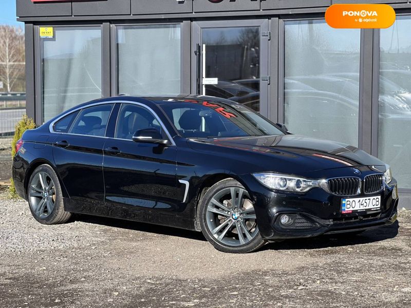 BMW 4 Series, 2014, Бензин, 2 л., 170 тыс. км, Купе, Чорный, Тернополь 45422 фото
