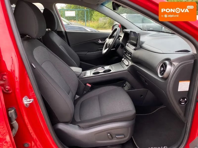 Hyundai Kona, 2022 р., Електро, 117 тис. км, Позашляховик / Кросовер, Червоний, Сопошин AT-10400025 фото
