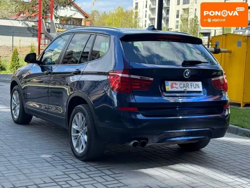 BMW X3, 2017 г., Бензин, 137 тыс. км, Внедорожник / Кроссовер, Синий, Львов AT-10418622 фото