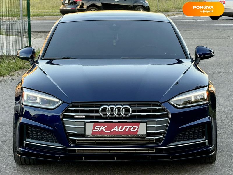 Audi A5, 2019, Бензин, 1.98 л., 65 тис. км, Купе, Синій, Київ 102871 фото