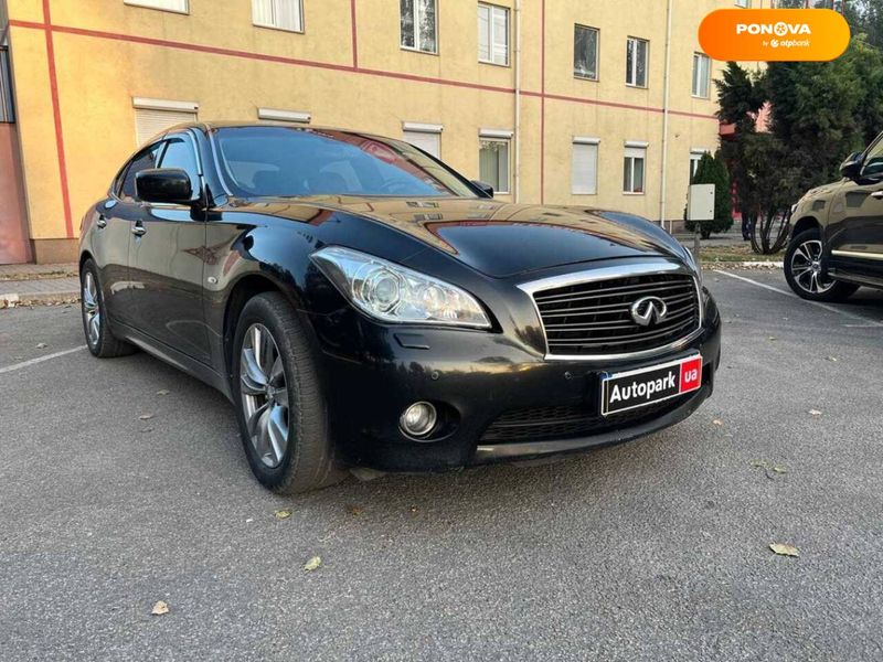 Infiniti M37, 2013, Газ пропан-бутан / Бензин, 3.7 л., 183 тис. км, Седан, Чорний, Запоріжжя 27877 фото