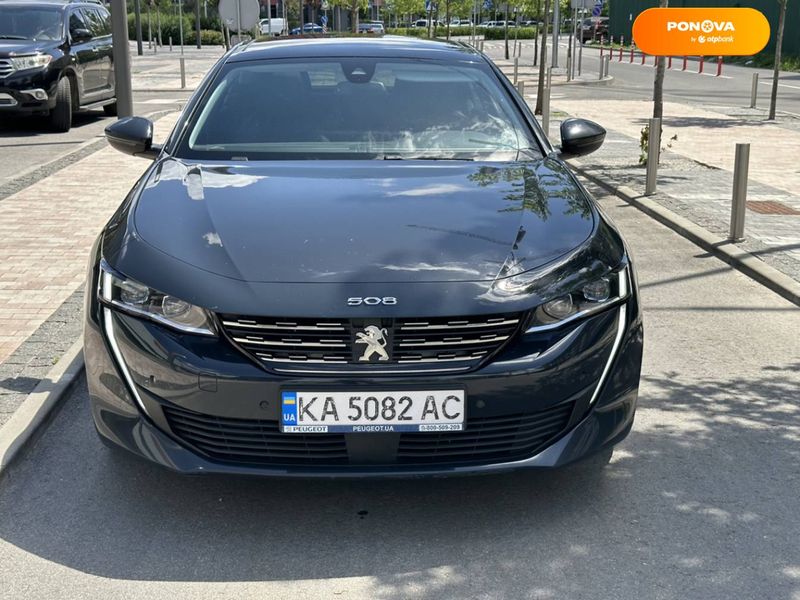 Peugeot 508, 2020, Дизель, 2 л., 82 тис. км, Фастбек, Сірий, Київ 101015 фото