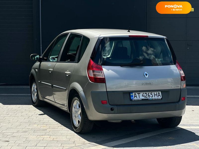 Renault Scenic, 2007, Газ пропан-бутан / Бензин, 1.6 л., 265 тис. км, Мінівен, Сірий, Івано-Франківськ 108274 фото