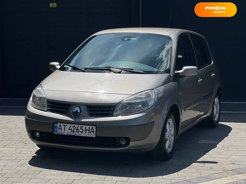 Renault Scenic, 2007, Газ пропан-бутан / Бензин, 1.6 л., 265 тис. км, Мінівен, Сірий, Івано-Франківськ 108274 фото