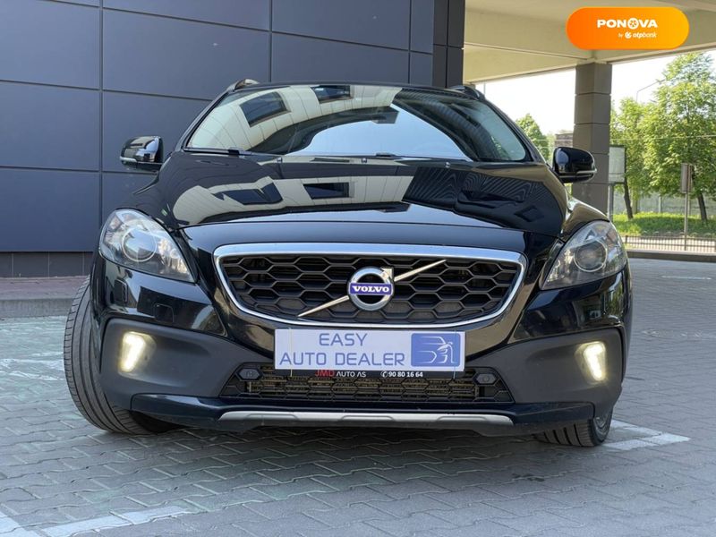 Volvo V40, 2015, Дизель, 2 л., 249 тыс. км, Хетчбек, Чорный, Киев 39697 фото