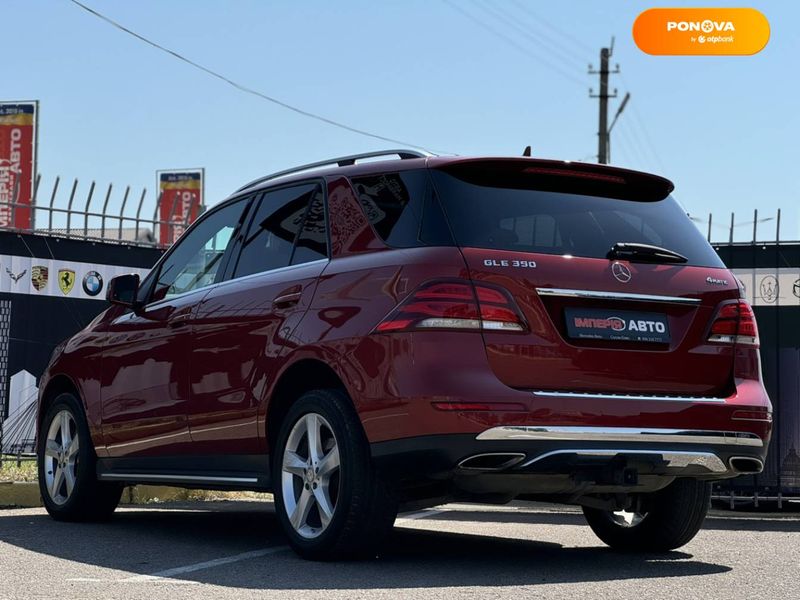 Mercedes-Benz GLE-Class, 2016, Бензин, 3.5 л., 126 тис. км, Позашляховик / Кросовер, Червоний, Київ 109145 фото