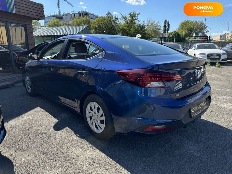 Hyundai Elantra, 2019, Бензин, 2 л., 126 тис. км, Седан, Синій, Київ 102531 фото