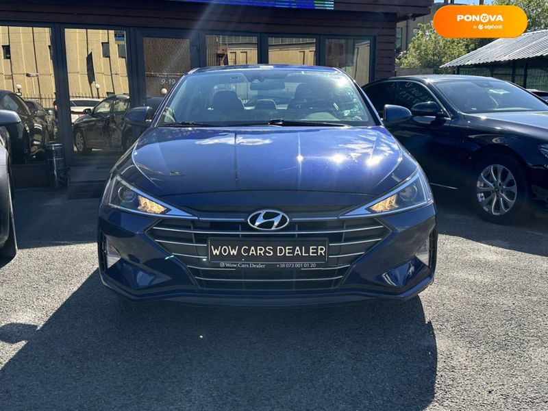 Hyundai Elantra, 2019, Бензин, 2 л., 126 тис. км, Седан, Синій, Київ 102531 фото