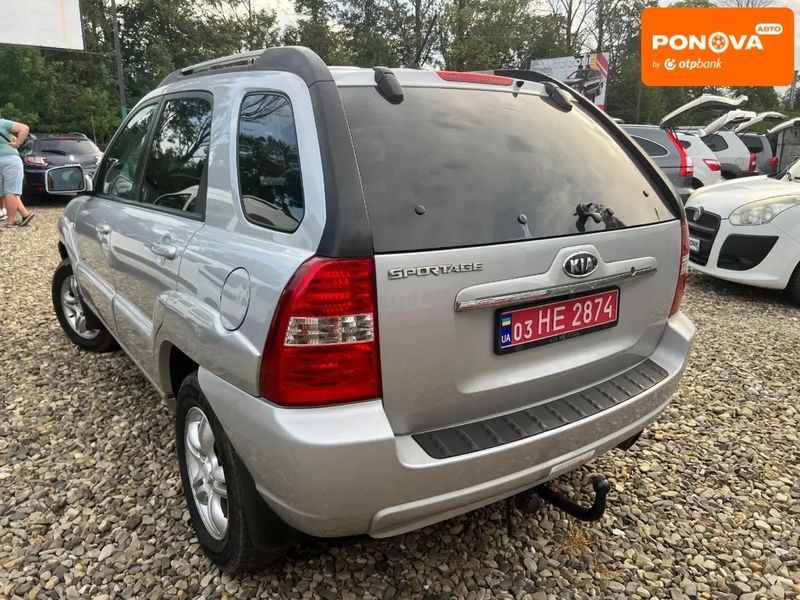 Kia Sportage, 2006 г., Газ пропан-бутан / Бензин, 214 тыс. км, Внедорожник / Кроссовер, Серый, Коломыя AT-10400993 фото