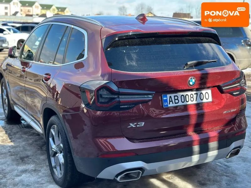 BMW X3, 2024 г., Бензин, 14 тыс. км, Внедорожник / Кроссовер, Красный, Винница AT-10412016 фото