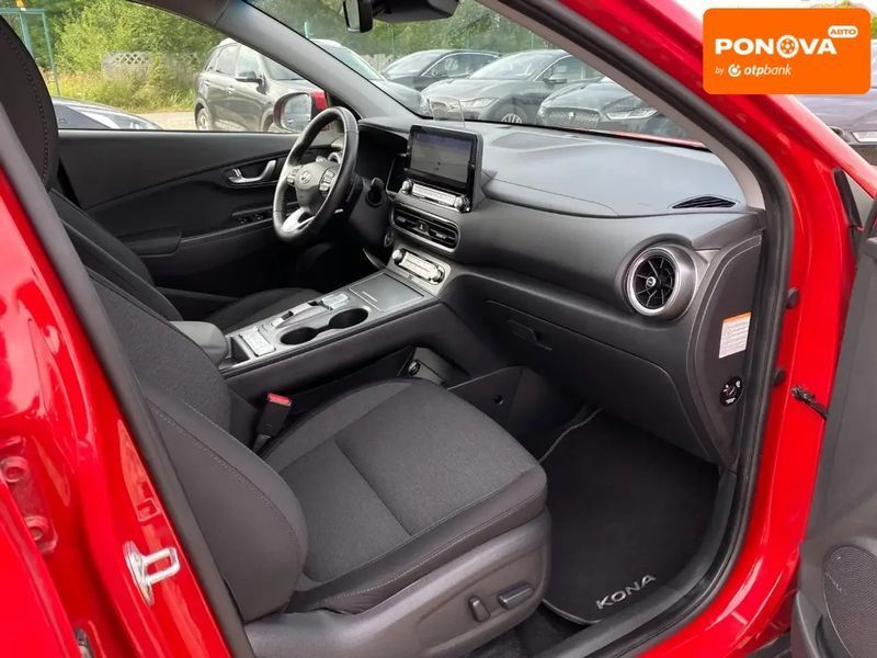 Hyundai Kona, 2022 р., Електро, 117 тис. км, Позашляховик / Кросовер, Червоний, Сопошин AT-10400025 фото