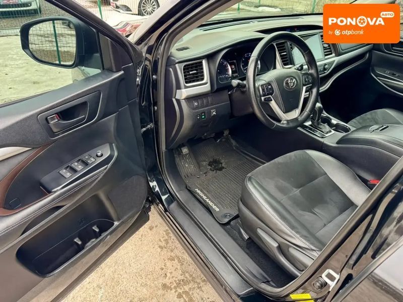 Toyota Highlander, 2016 р., Газ метан / Бензин, 167 тис. км, Позашляховик / Кросовер, Чорний, Київ AT-10411127 фото