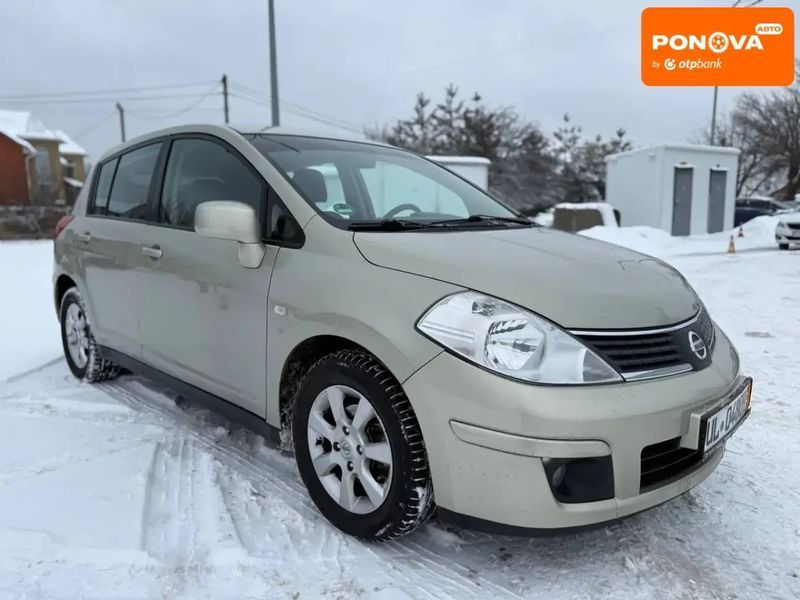 Nissan TIIDA, 2008 р., Бензин, 188 тис. км, Хетчбек, Бежевий, Вінниця AT-10408143 фото