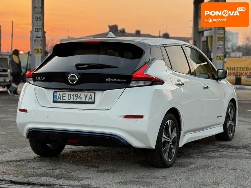 Nissan Leaf, 2019 г., Електро, 124 тыс. км, Хетчбек, Белый, Днепр (Днепропетровск) AT-10417113 фото