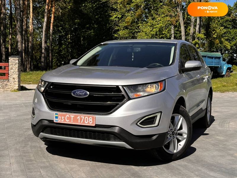 Ford Edge, 2015, Бензин, 2 л., 236 тыс. км, Внедорожник / Кроссовер, Серый, Дубно Cars-Pr-63953 фото