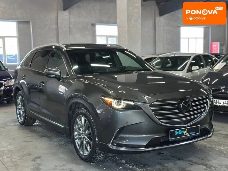 Mazda CX-9, 2018 р., Бензин, 82 тис. км, Позашляховик / Кросовер, Сірий, Кам'янське (Дніпродзержинськ) AT-10407776 фото