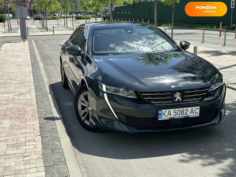 Peugeot 508, 2020, Дизель, 2 л., 82 тис. км, Фастбек, Сірий, Київ 101015 фото