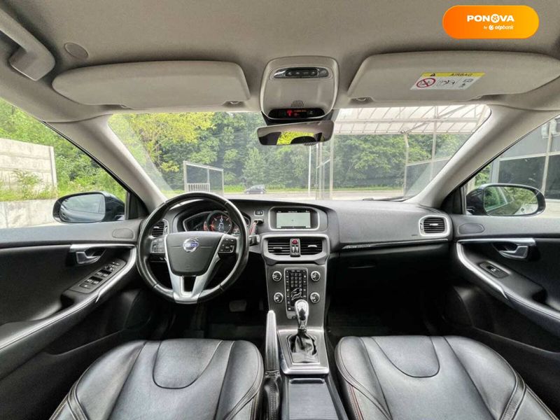 Volvo V40, 2015, Дизель, 2 л., 250 тыс. км, Хетчбек, Чорный, Киев 107045 фото