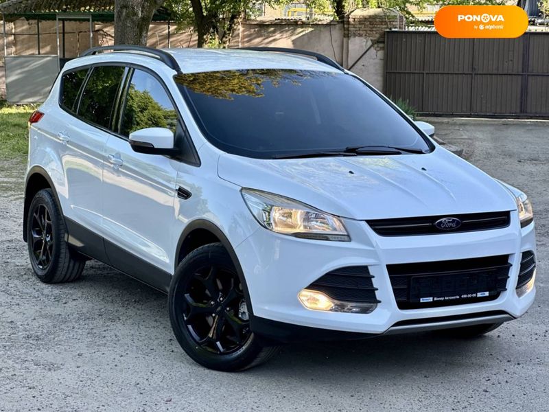 Ford Kuga, 2013, Дизель, 2 л., 104 тыс. км, Внедорожник / Кроссовер, Белый, Киев Cars-Pr-62852 фото