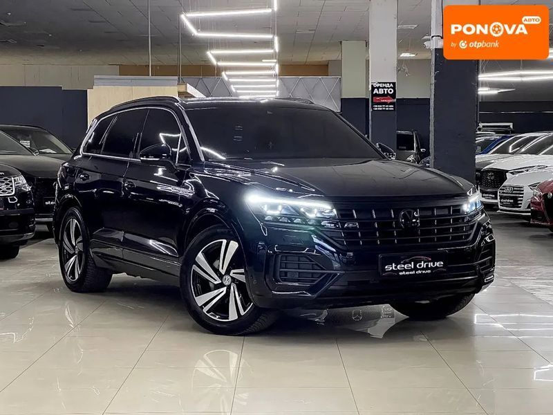Volkswagen Touareg, 2018 р., Дизель, 236 тис. км, Позашляховик / Кросовер, Синій, Миколаїв AT-10416323 фото