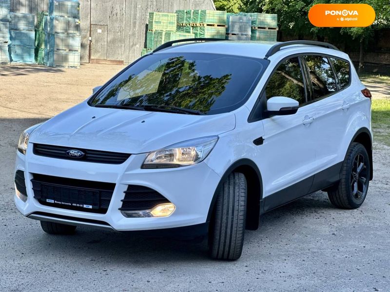 Ford Kuga, 2013, Дизель, 2 л., 104 тыс. км, Внедорожник / Кроссовер, Белый, Киев Cars-Pr-62852 фото