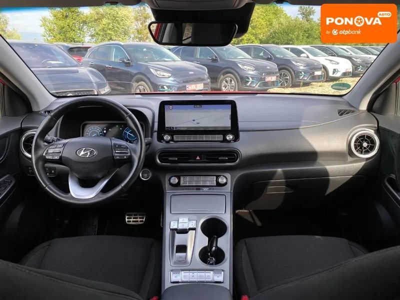 Hyundai Kona, 2022 р., Електро, 117 тис. км, Позашляховик / Кросовер, Червоний, Сопошин AT-10400025 фото