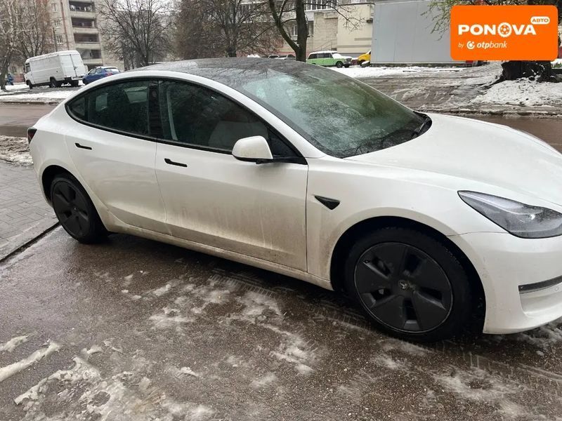 Tesla Model 3, 2021 р., Електро, 120 тис. км, Седан, Білий, Львів AT-10409550 фото