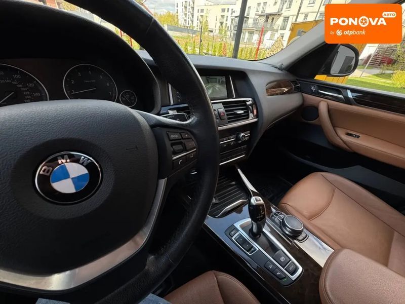 BMW X3, 2017 г., Бензин, 137 тыс. км, Внедорожник / Кроссовер, Синий, Львов AT-10418622 фото