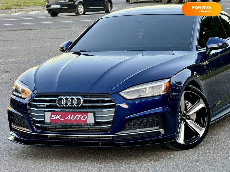 Audi A5, 2019, Бензин, 1.98 л., 65 тис. км, Купе, Синій, Київ 102871 фото