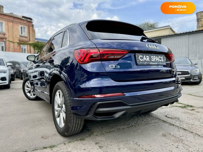 Audi Q3, 2021, Бензин, 1.98 л., 31 тис. км, Позашляховик / Кросовер, Синій, Одеса 99352 фото