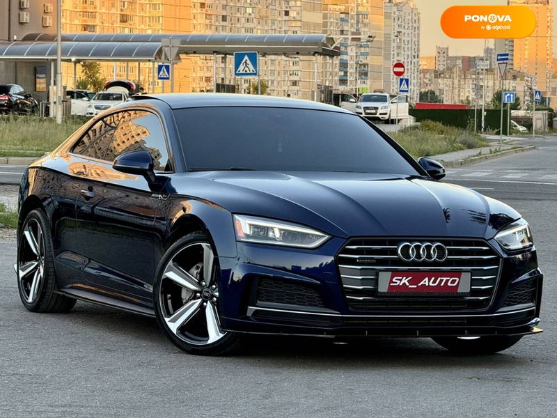 Audi A5, 2019, Бензин, 1.98 л., 65 тыс. км, Купе, Синий, Киев 102871 фото