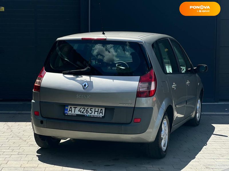 Renault Scenic, 2007, Газ пропан-бутан / Бензин, 1.6 л., 265 тис. км, Мінівен, Сірий, Івано-Франківськ 108274 фото