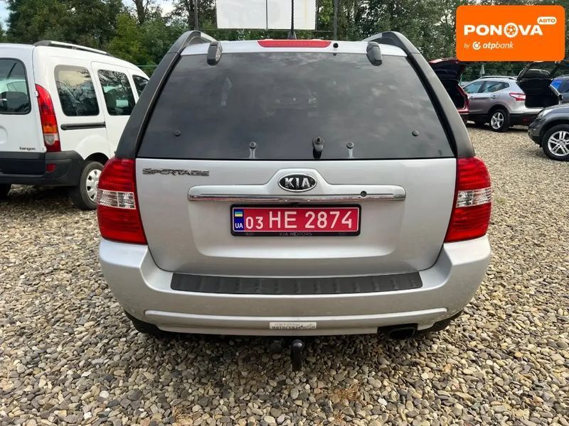 Kia Sportage, 2006 г., Газ пропан-бутан / Бензин, 214 тыс. км, Внедорожник / Кроссовер, Серый, Коломыя AT-10400993 фото