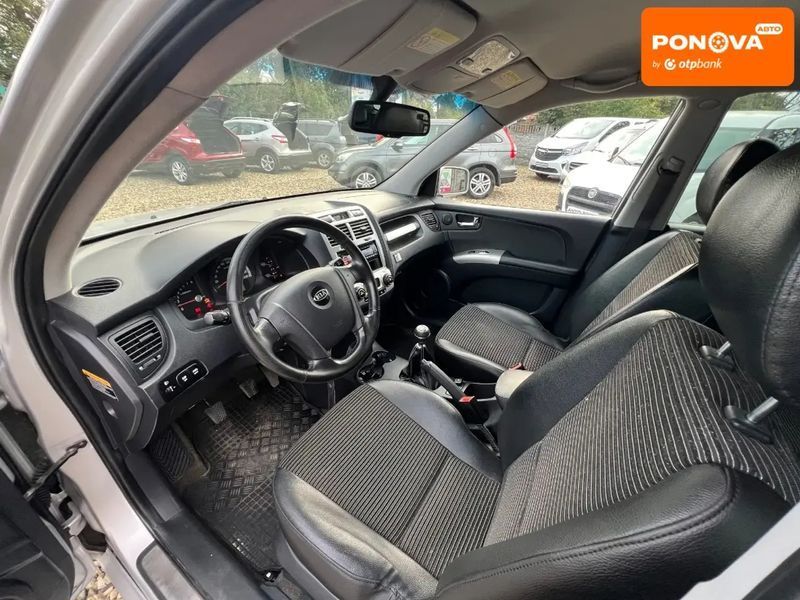 Kia Sportage, 2006 г., Газ пропан-бутан / Бензин, 214 тыс. км, Внедорожник / Кроссовер, Серый, Коломыя AT-10400993 фото