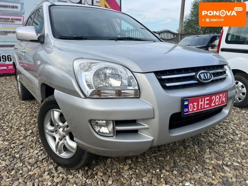 Kia Sportage, 2006 г., Газ пропан-бутан / Бензин, 214 тыс. км, Внедорожник / Кроссовер, Серый, Коломыя AT-10400993 фото