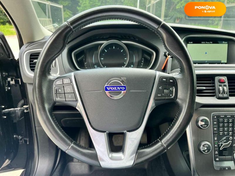 Volvo V40, 2015, Дизель, 2 л., 250 тис. км, Хетчбек, Чорний, Київ 107045 фото