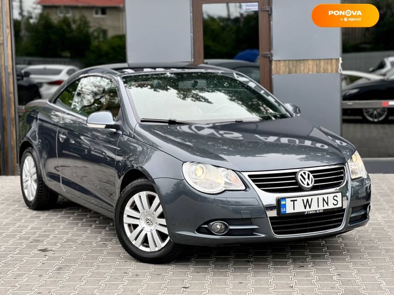 Volkswagen Eos, 2008, Бензин, 1.4 л., 200 тис. км, Кабріолет, Сірий, Одеса 99223 фото