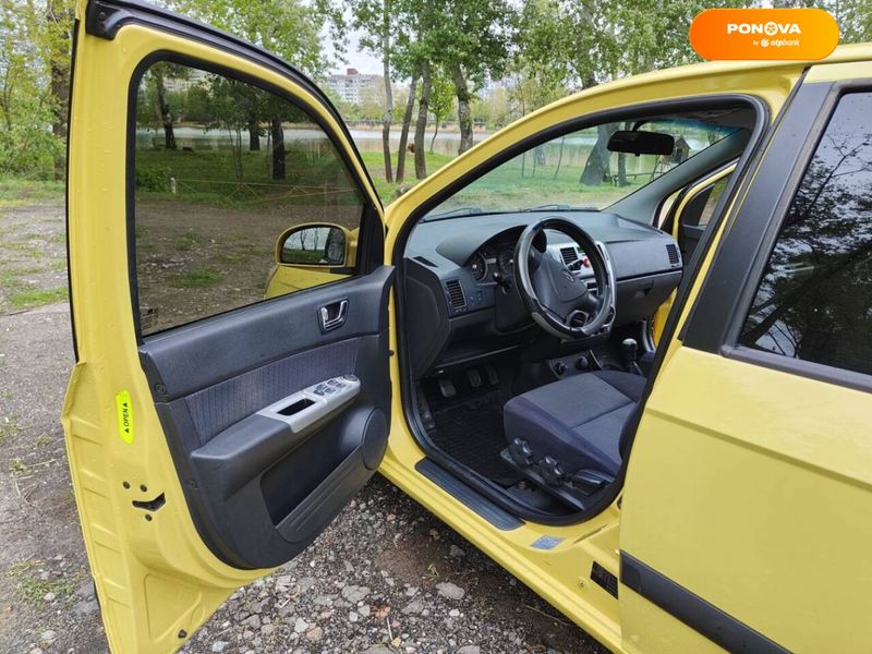 Hyundai Getz, 2006, Бензин, 1.6 л., 235 тис. км, Хетчбек, Жовтий, Київ Cars-Pr-58052 фото