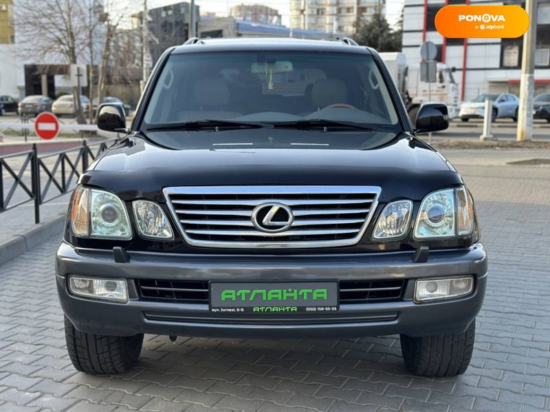 Lexus LX, 2006, Газ пропан-бутан / Бензин, 4.7 л., 320 тыс. км, Внедорожник / Кроссовер, Чорный, Одесса 23126 фото