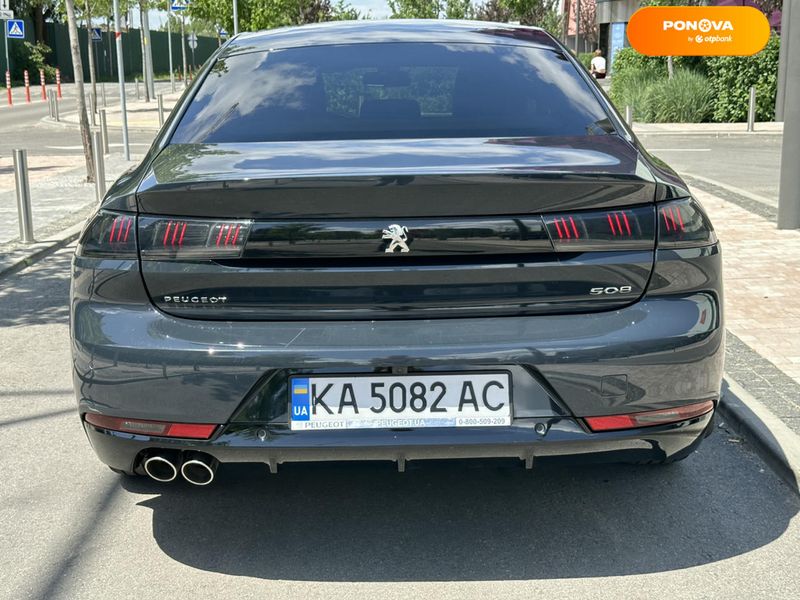 Peugeot 508, 2020, Дизель, 2 л., 82 тис. км, Фастбек, Сірий, Київ 101015 фото